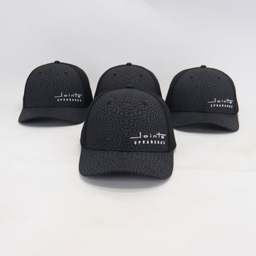JOINTS Black Camo Laser Cut  Hat
