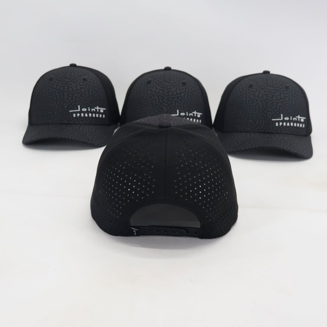 JOINTS Black Camo Laser Cut  Hat