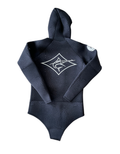 Back view of the Black Camo Spearfishing Wetsuit