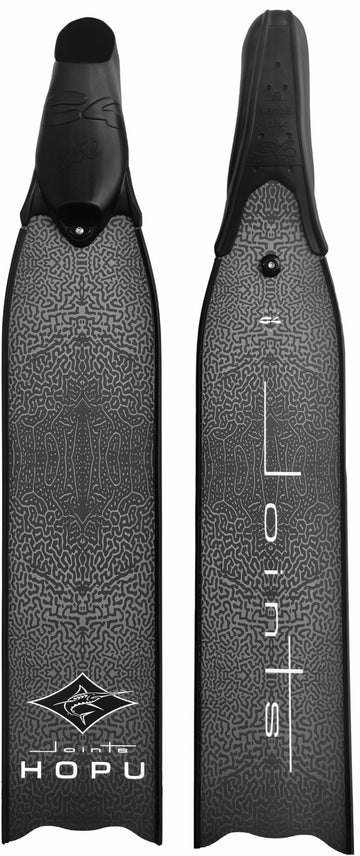 HOPU Carbon Fiber Fins Black Edition by Joints Spearfishing