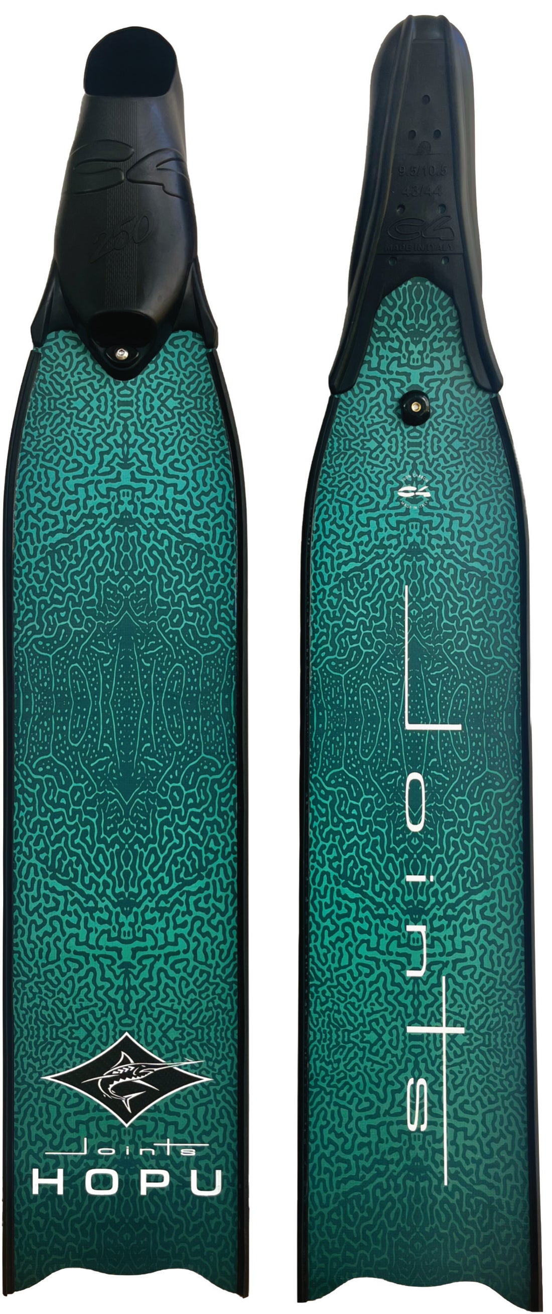 HOPU Carbon Fiber Fins Reef Edition by Joints Spearfishing