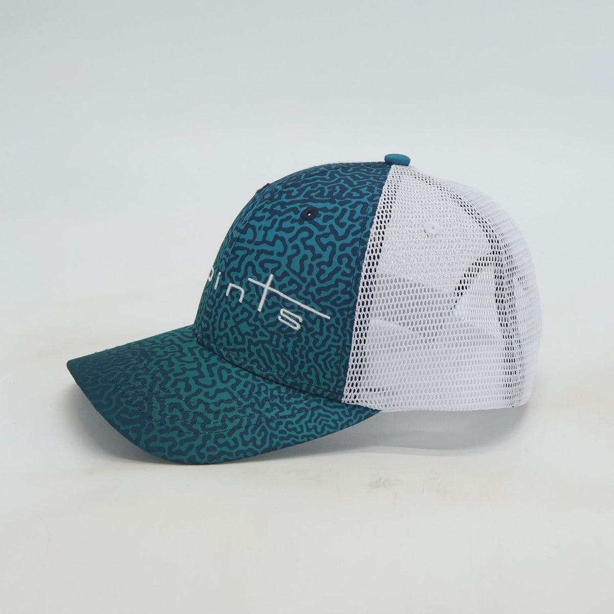 Side view of JOINTS Camo Performance Hat