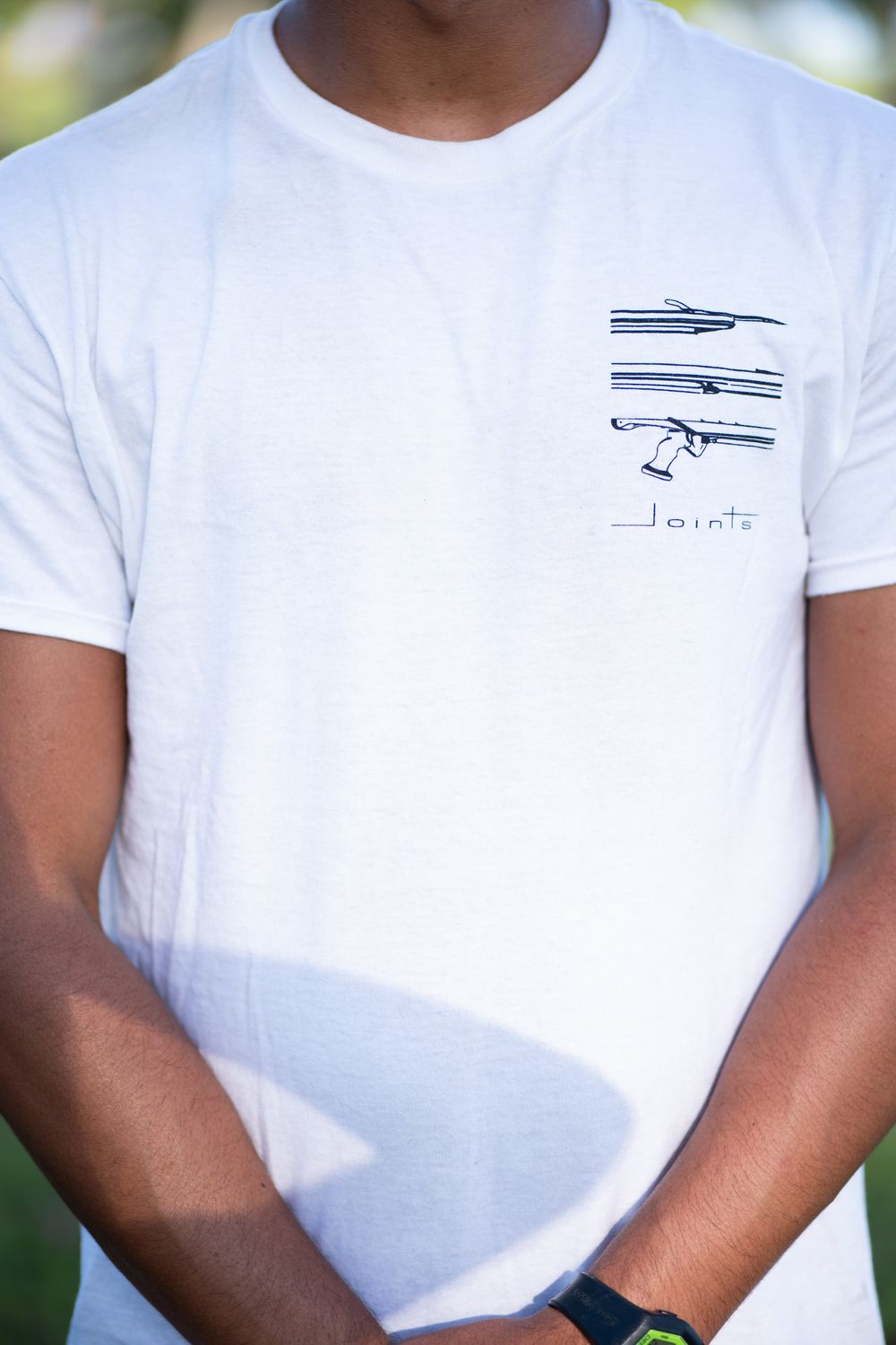 JOINTS White V115X Spearfishing T-Shirt