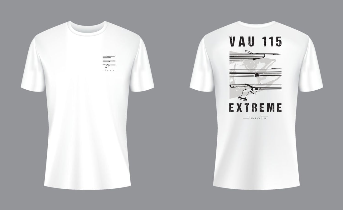 JOINTS White V115X Spearfishing T-Shirt